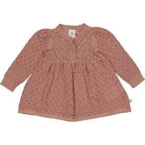 Дитяча сукня для дівчинки Green Cotton 74 см Кавовий (251112107)