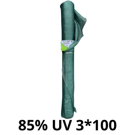 Сітка затіняюча "AgroStar"з UV(3*100) 85%затінення | Зображення 2