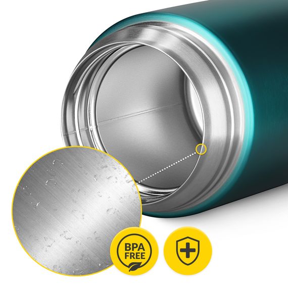 Термос для їжі Mountain Goat 0.72 л з ложкою Blue (P-5905973406963) | Зображення 4