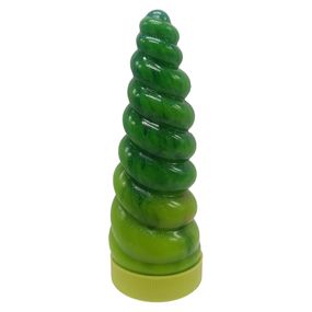 Вязкая масса "Unicorn Slime" UNS-02-01U, густой лизун Green-Yellow