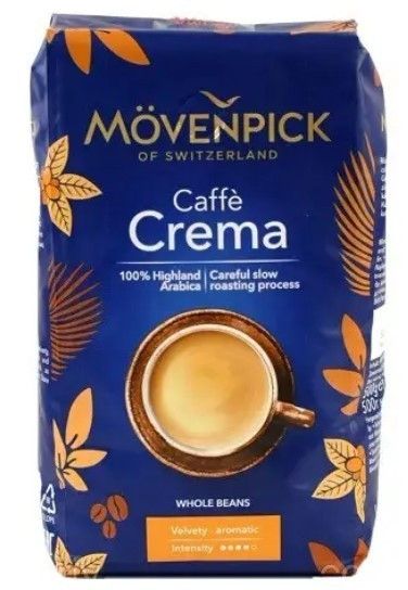 Кофе зерновой Movenpick Caffe Crema 100% Арабика, 500г