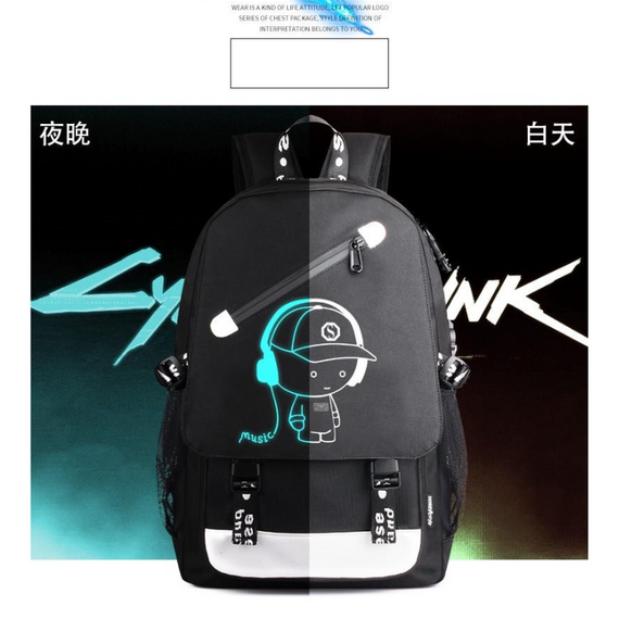 Рюкзак шкільний міський "Music", Водостійкий розумний повсякденний рюкзак з Led-підсвіткою | Зображення 5