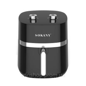 Аерогриль-фрітюрниця SOKANY 6.5 літрів 1500 Вт, чорна SK10024