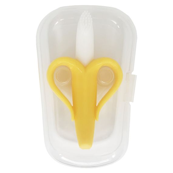 Прорезыватель силиконовый "Банан" MGZ-0400 в футляре | Зображення 1