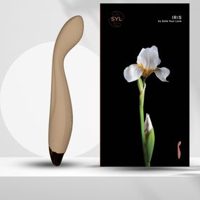 Вібратор для точки G SYL IRIS – чуттєва стимуляція для яскравих відчуттів, колір MILK