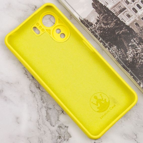 Чехол Silicone Cover Lakshmi Full Camera (AAA) для Xiaomi Redmi 13C / Poco C65 Желтый / Yellow | Зображення 2