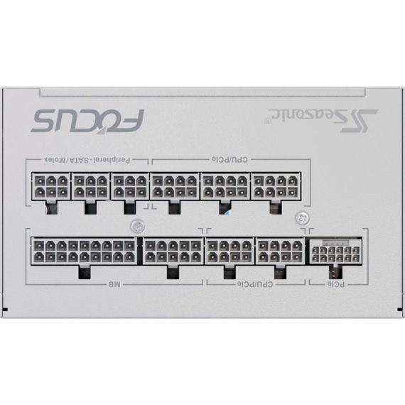 Блок живлення Seasonic 850W FOCUS-GX-850-ATX31-WH (FOCUS-GX-850-ATX31-WHITE) | Зображення 4