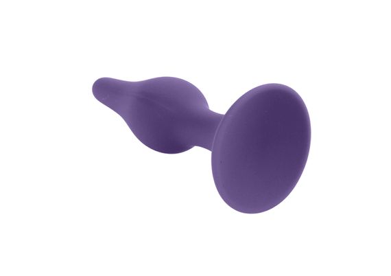 Анальна пробка - Silicone Purple Plug S | Зображення 2
