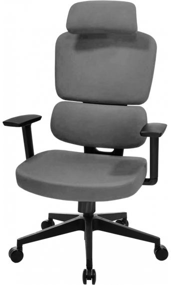Кресло офисное GT Racer B-531 Gray | Зображення 1