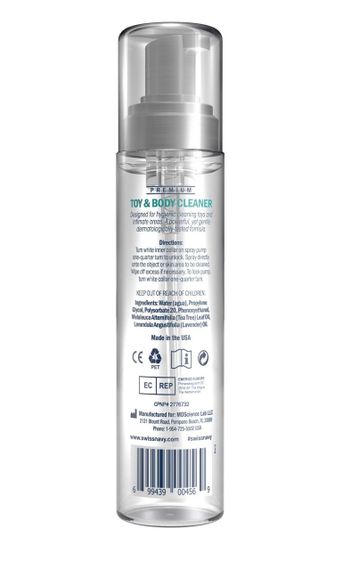 Засіб для чищення Swiss Navy Toy & Body Cleaner 29,5 мл Sex Aura | Зображення 1