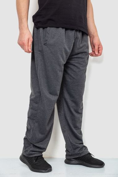 Спорт штани чоловічі, колір темно-сірий, 244R10018 | Зображення 2