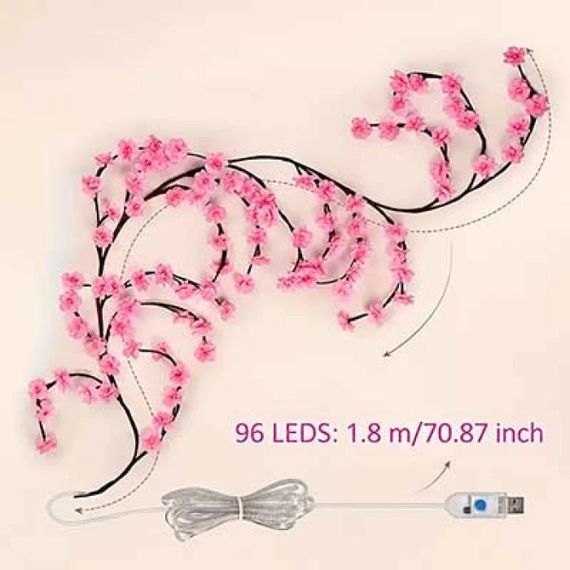 Гирлянда Сакура KAR307 1,8 м 96 LED USB | Зображення 4
