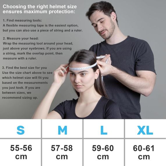 Шолом Westt Open Face з подвійним сонцезахисним козирком, для чоловіків і жінок, розмір L, сірий | Зображення 3