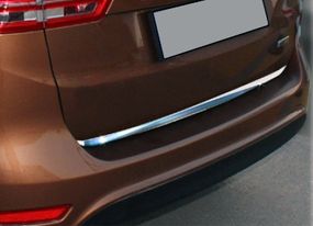Кромка багажника (нерж.) OmsaLine - Італійська нержавійка для Ford C-Max/Grand C-Max 2010-2024 рр