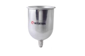 Бачок для краскопульта Intertool - 600 мл наружная резьба М14 x 1,25 мм (PT-1907)