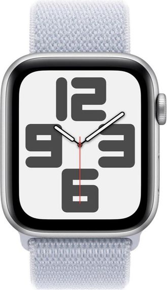 Смарт-годинник Apple Watch SE 2 GPS 44mm Silver Aluminium Case w. Blue Cloud Sport Loop (MXET3) | Зображення 2