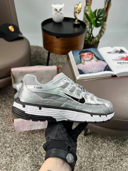 Чоловічі кросівки P-6000 M Silver Black весна / літо / осінь A3781 44 28 см | Зображення 3