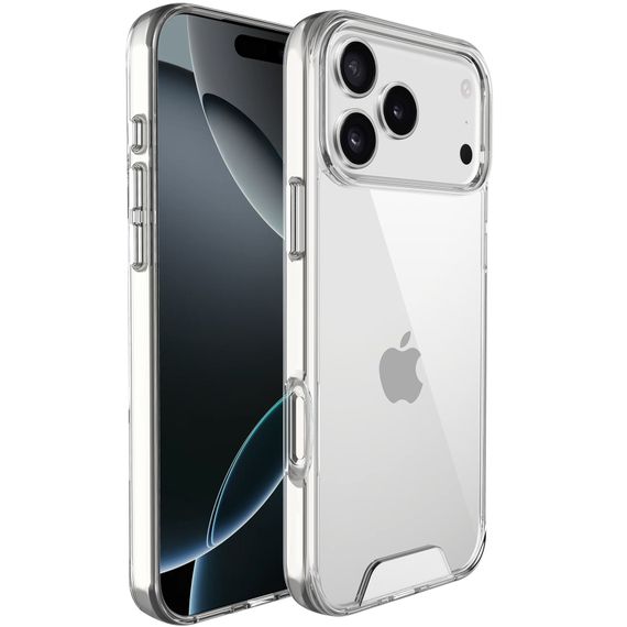 Чохол TPU Space Case transparent для Apple iPhone 17 Pro Max / 18 Pro Max (6.9") Прозорий