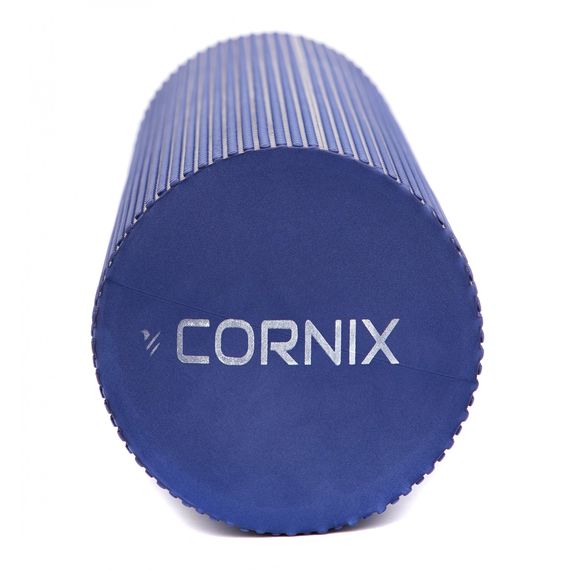 Масажний ролик Cornix EVA+ 60 x 15 см (валик, ролер) XR-0309 Navy Blue | Зображення 1