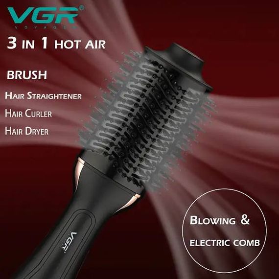 Фен-щітка VGR V-492 3в1 (Чорний) | Зображення 7