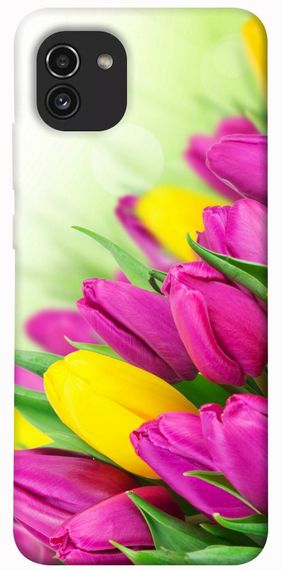 Чохол IBANAN Барвисті тюльпани для Samsung Galaxy A03