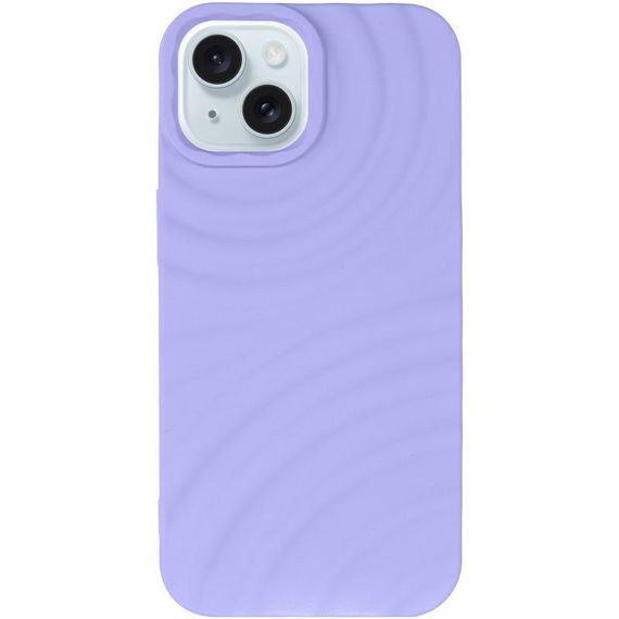 Чохол TPU MonoWave для Apple iPhone 13 / 14 (6.1") Black Light Blue | Зображення 1
