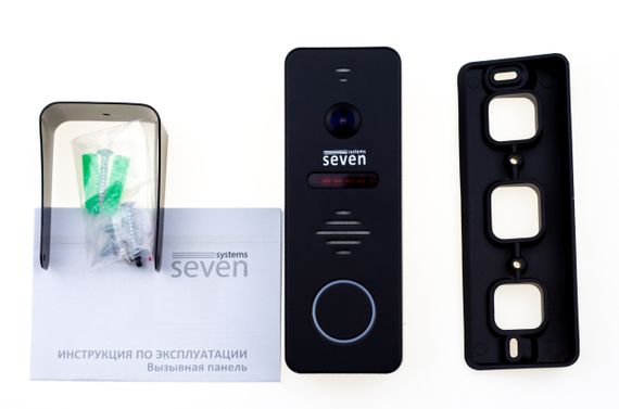 Вызывная панель SEVEN CP-7504 FHD black | Зображення 1