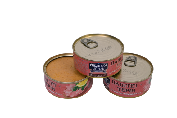Паштет-терин из лосося по-Скандинавски Рыбацкая Артель 160 г | Зображення 1