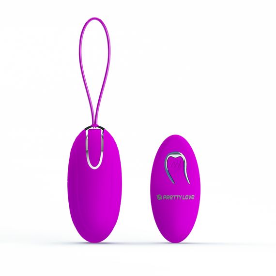 Віброяйце - Pretty Love Jacqueline Vibrating Egg Purple | Зображення 8