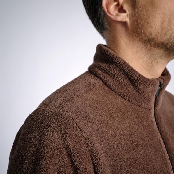 Кофта флісова 500 коричнева - 2XL. | Зображення 3