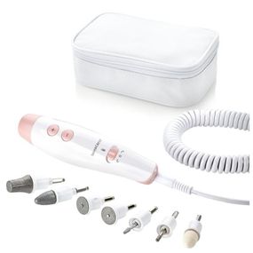 Фрезер для маникюра и педикюра Silver Crest SMPS 7 E1, 7 насадок, 4600 об/мин, сетевой, розовый