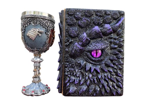 Подарунковий набір Келих 3D Гра Престолів і Блокнот 3D «Око Ілюзій»