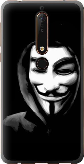 Чехол на Nokia 6 2018 Анонимус "832u-1386-17620"