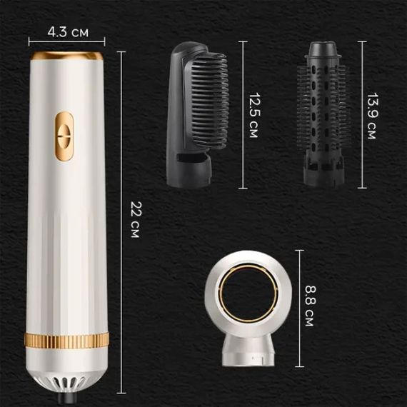 Фен для волосся 3 в 1 швидке сушіння 3-in-1 curling iron AND LY-945 | Зображення 1