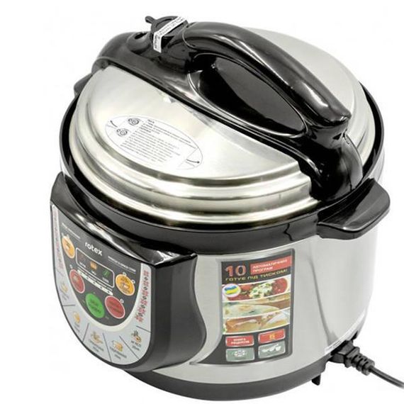 Мультиварка ROTEX REPC53-B, 5 літрів 900 Вт, 10 програм