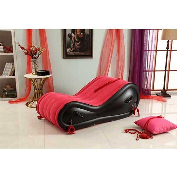 Надувной секс диван  BDSM Game с креплениями для наручников | Зображення 3