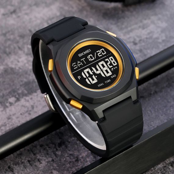 Skmei 2023BKGD-BK Black-Gold Black SALE | Зображення 3