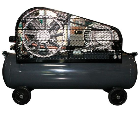 Поршневий повітряний компресор 120 л GTM KC2090A-120L ремінний | Зображення 1