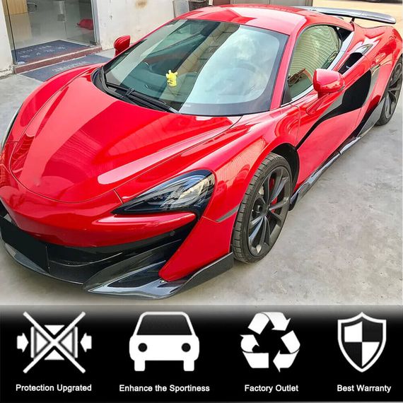 Боковые пороги (Карбон) для McLaren 540C/570S 2015-2020 гг | Зображення 2