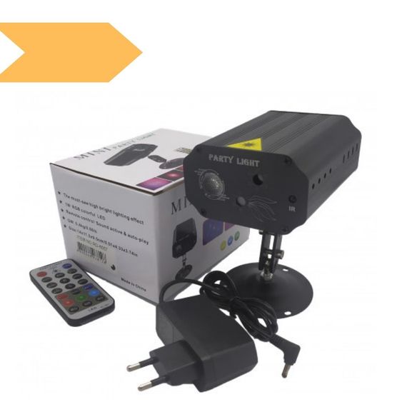 Лазерная установка RD-8007L RGB+Пульт (30) черный (MER-14572_660)
