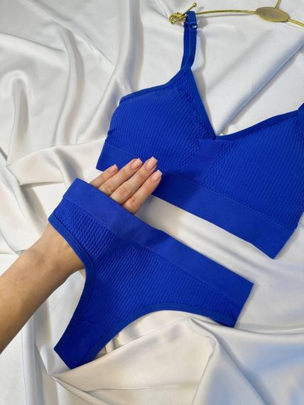 Женский комплект нижнего белья 2503/3 М Синий | Зображення 1