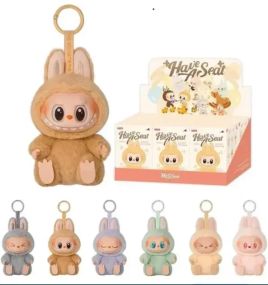 Сюрприз Брелок Labubu "Монстри" Pop Mart Лабубу трендова іграшка плюшева 15см