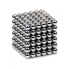 Магнитный конструктор Нео NeoCube Серебро, головоломка Neocube, развивающая VD-561 игрушка магнит