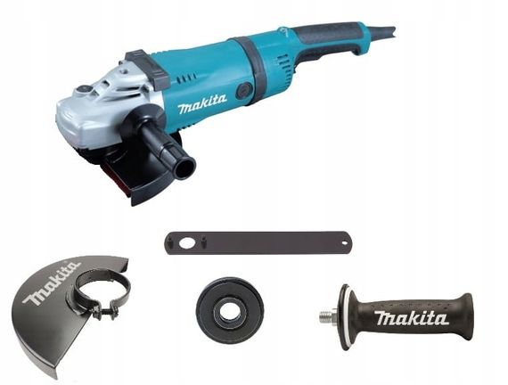 Шліфмашина кутова мережева Makita GA9030RF01 (230 мм, 2400 Вт, 6600 об/хв) | Зображення 1