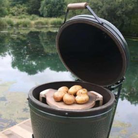 Керамічний відсікач жару для гриля M Big Green Egg (PSM / 401038) Код: 003121