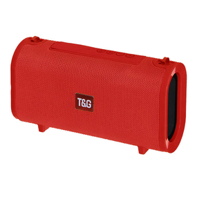 Портативная колонка T&amp;G TG123, Bluetooth, радио, speakerphone, красный