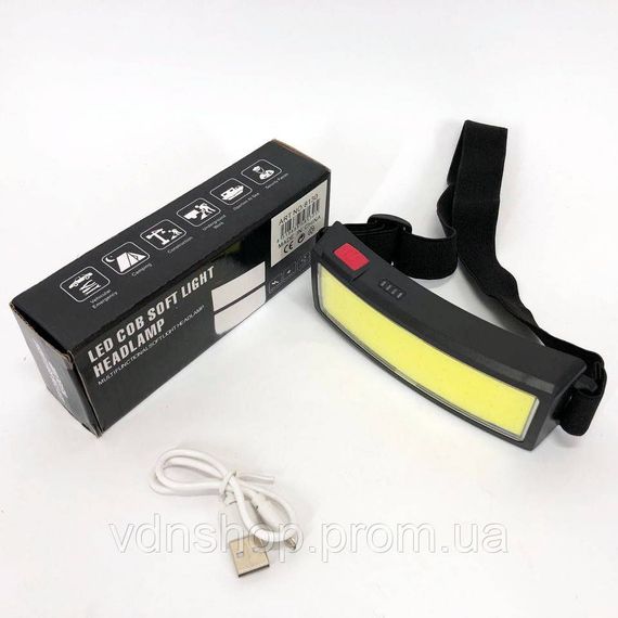 Профессиональный светодиодный фонарик на голову Bailong, Налобный фонарь с удобным ремешком для головы WP-78 | Зображення 9