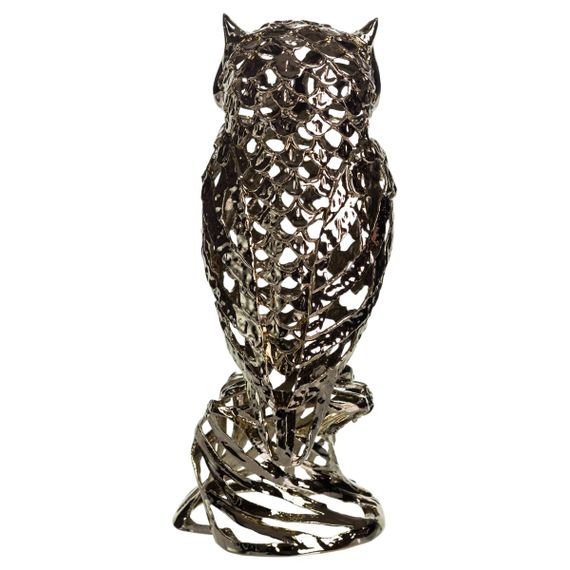 Декоративна фігурка Eagle-owl 12х11х28 см металева HP-7-15 | Зображення 5