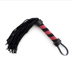 Флоггер DS Fetish Leather flogger M black Sex Aura
