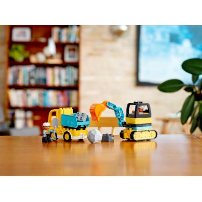 Конструктор LEGO Вантажівка і гусеничний екскаватор (10931) | Зображення 4